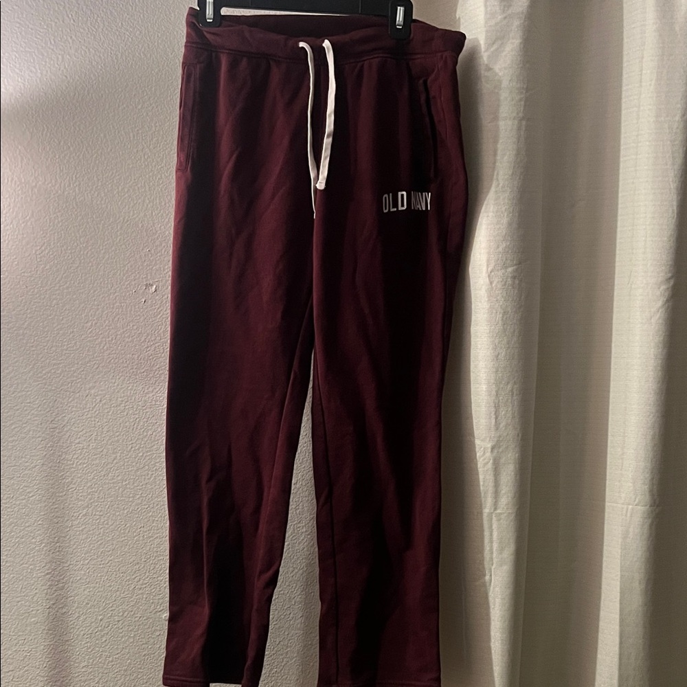 Old Navy Men's Dark Red Joggers